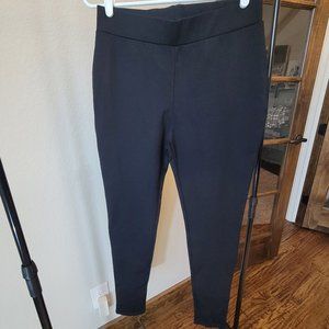 NWT Nadine West Shelia Rose Women's Black Dress Leggings